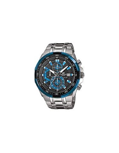 Reloj CASIO EDIFICE cronómetro acero agujas. Reloj edifice para hombre grande.