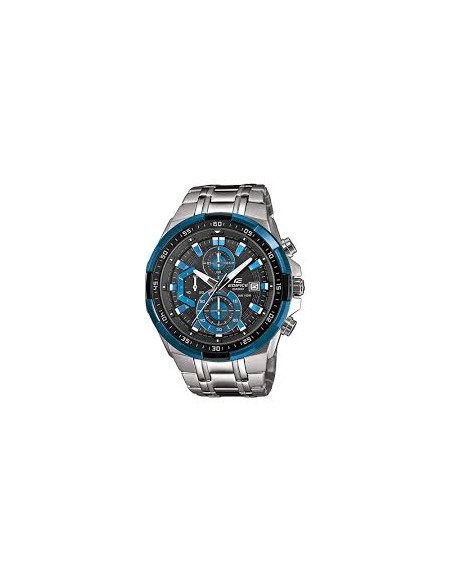 Reloj CASIO EDIFICE cronómetro acero agujas. Reloj edifice para hombre grande.