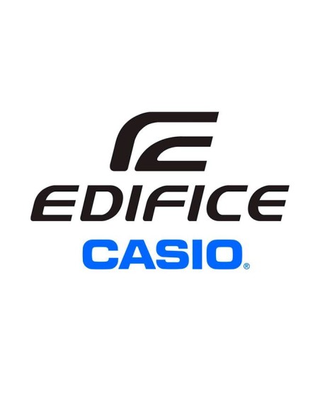 Reloj CASIO EDIFICE cronómetro acero agujas. Reloj edifice para hombre grande.