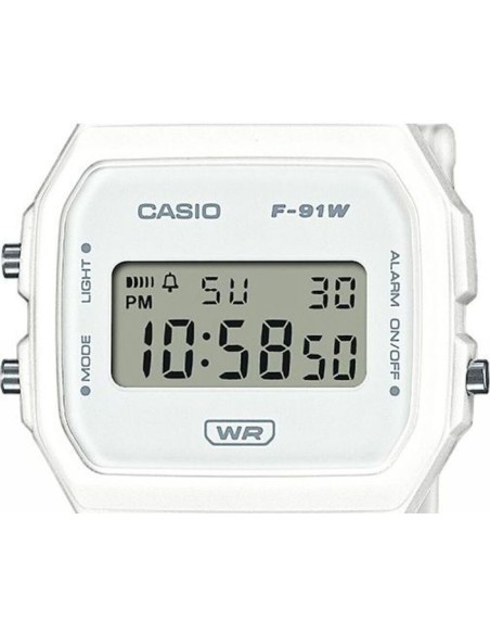 Reloj Casio Vintage WHITE F-91WB-7AEF