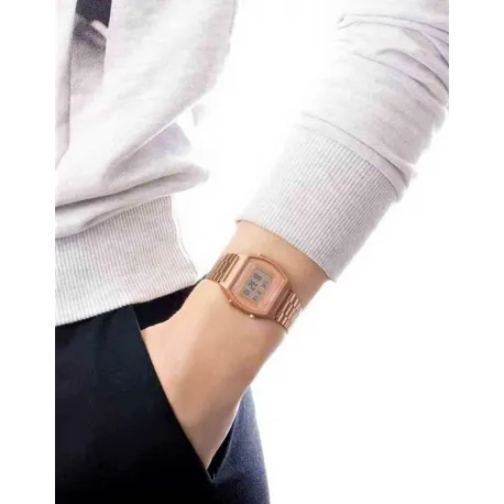 Reloj Casio Retro Dorado Cobrizo