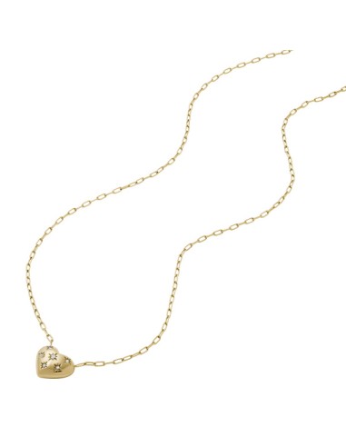 Collar FOSSIL FASHION HEART GOLD JF04856710