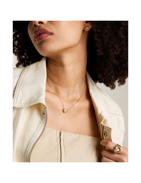 Collar FOSSIL FASHION HEART GOLD JF04856710