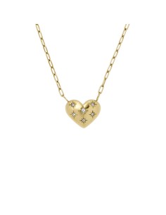 Collar FOSSIL FASHION HEART GOLD JF04856710
