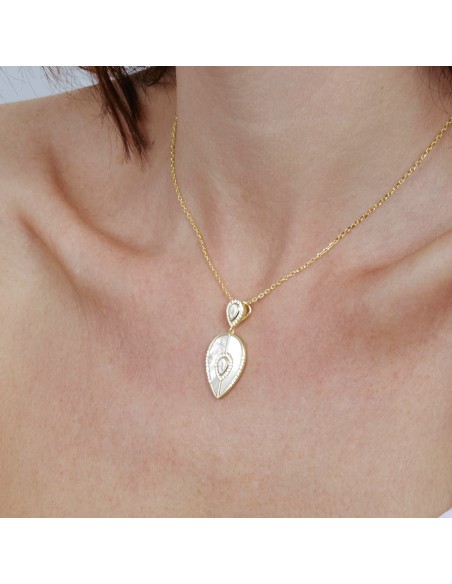 Collar LUXENTER TORWE MADREPERLA NJ036Y11500