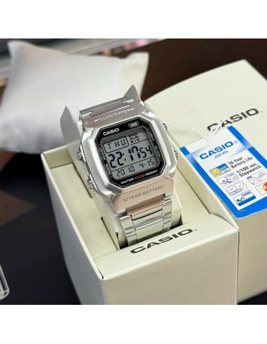 Reloj CASIO 100m ACERO W-800HD-1AVEF