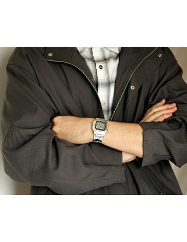 Reloj CASIO 100m ACERO W-800HD-1AVEF