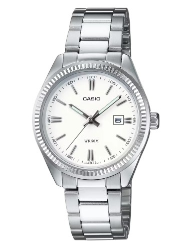 Reloj CASIO BLANCO PEQUEÑO LTP-1302PD-7A1VEG