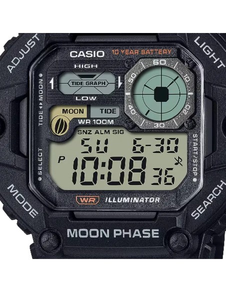 Reloj CASIO MOON PHASE TIDE GRAPH WS-1700H-1AVEF