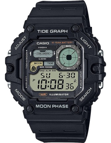 Reloj CASIO MOON PHASE TIDE GRAPH WS-1700H-1AVEF