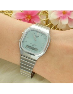 Reloj CASIO VINTAGE ANA-DIGI AQ-240E-2AEF 2