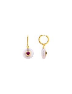 Pendientes LUXENTER CASYE EXA159Y99700 ROSA