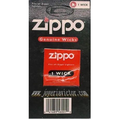 Mecha original mechero Zippo