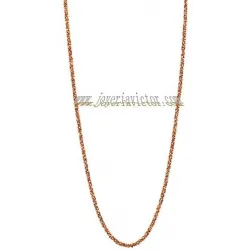 CADENA PLATA ORO AMARILLO DESTELLO "MI MONEDA"