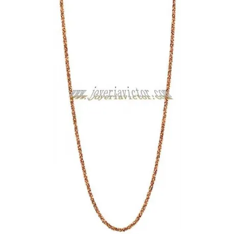 CADENA PLATA ORO AMARILLO DESTELLO "MI MONEDA"