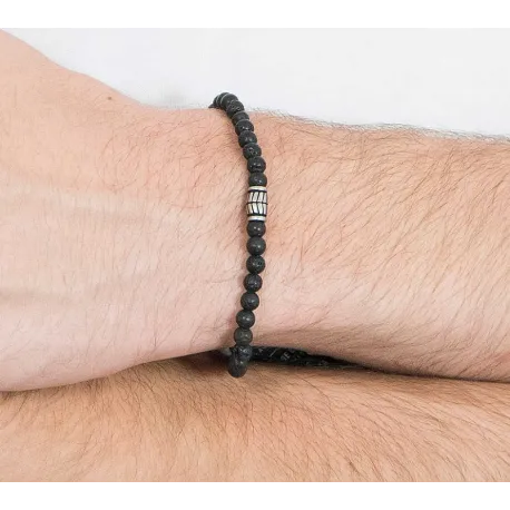 Pulsera FOSSIL Piedra de Lava