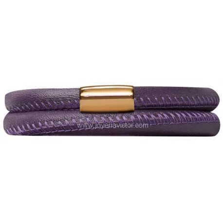 Pulsera ENDLESS DOBLE DORADA