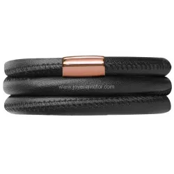 Pulsera ENDLESS TRIPLE DORADA ROSA 2