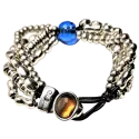 Pulsera CICLÓN AZUL ÁMBAR