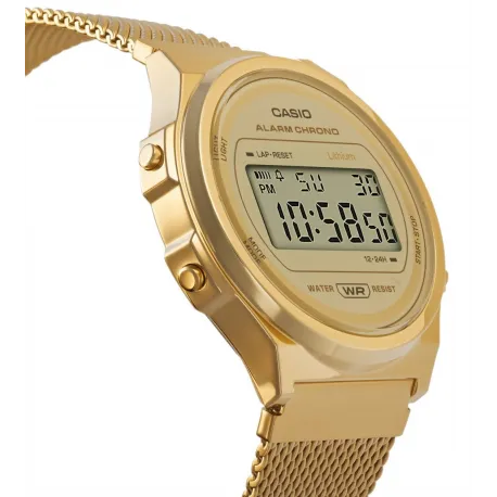 Reloj Casio Vintage REDONDO DORADO