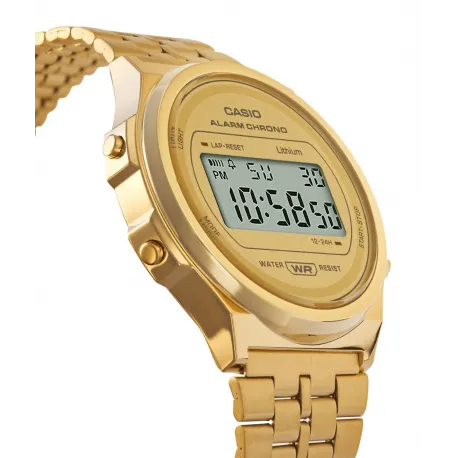 Reloj Casio Vintage REDONDO DORADO