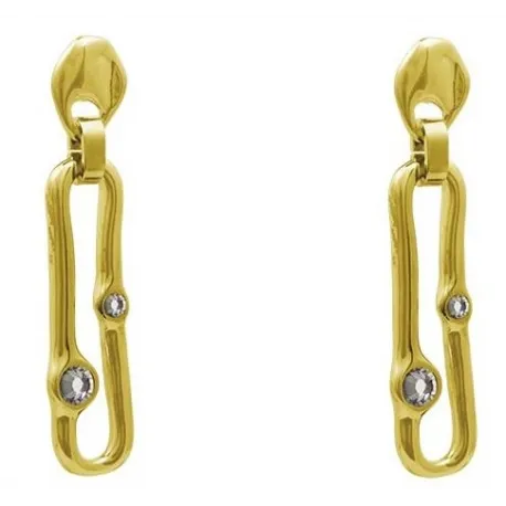 Pendientes CICLÓN AZANI ORO