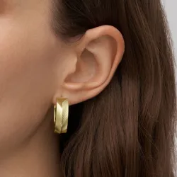 Pendientes FOSSIL LINEAR TEXTURE 2