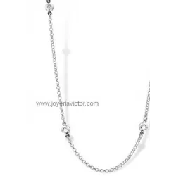 Cadena DELICIA PLATA  "MI MONEDA"