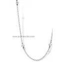 Cadena DELICIA PLATA  "MI MONEDA"