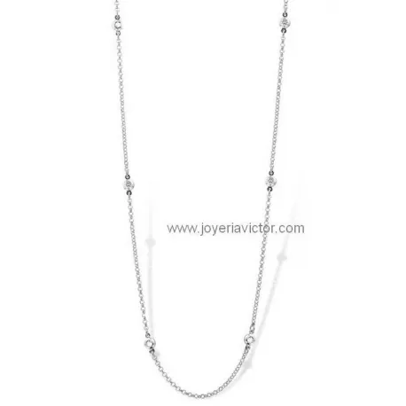 Cadena DELICIA PLATA  "MI MONEDA"